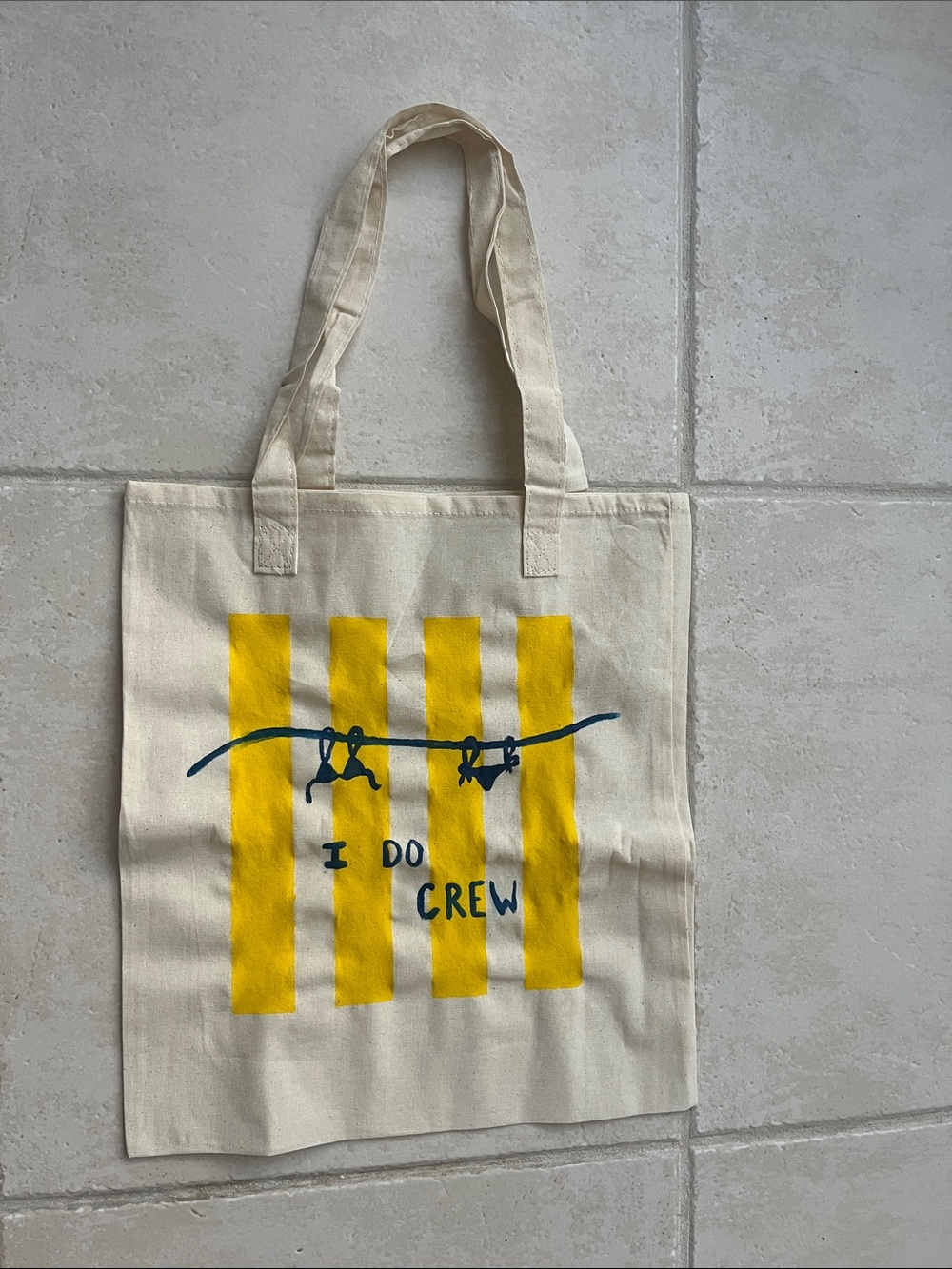 Bachelorette Hand Painted Canvas Tote Bag